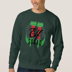 Elf Heels Squad Weihnachtsfeier Sweatshirt