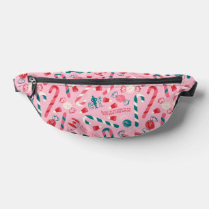 Elf Holiday Candy Pattern Bauchtasche