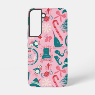 Elf Holiday Gerahmt Icon Muster Samsung Galaxy Hülle