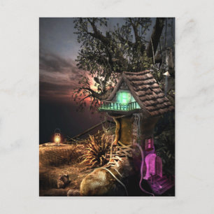Elf House Postkarte