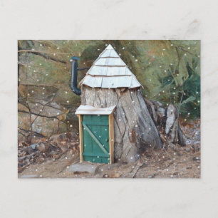 Elf House Postkarte