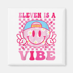 Elf ist ein lebendiges Geburtstag 11-jähriger Mädc Magnet