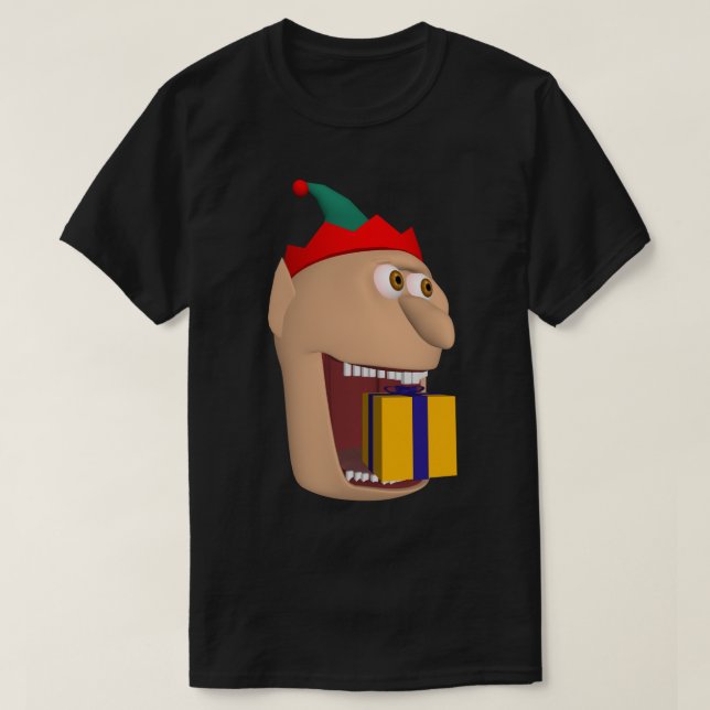 Elf Johnny Head T-shirt (Design vorne)