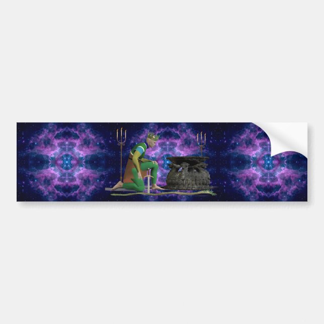 Elf King Autoaufkleber (Vorne)