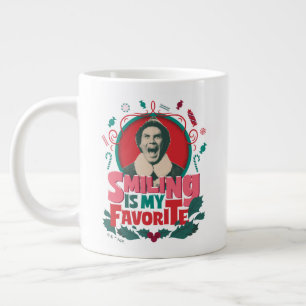 Elf - Lächeln ist mein Favorit Jumbo-Tasse