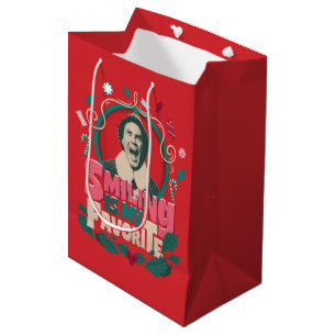 Elf - Lächeln ist mein Favorit Mittlere Geschenktüte