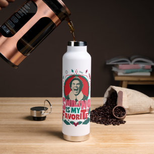 Elf - Lächeln ist mein Favorit Trinkflasche