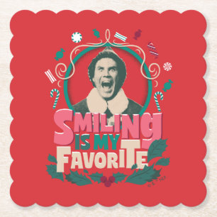 Elf - Lächeln ist mein Favorit Untersetzer