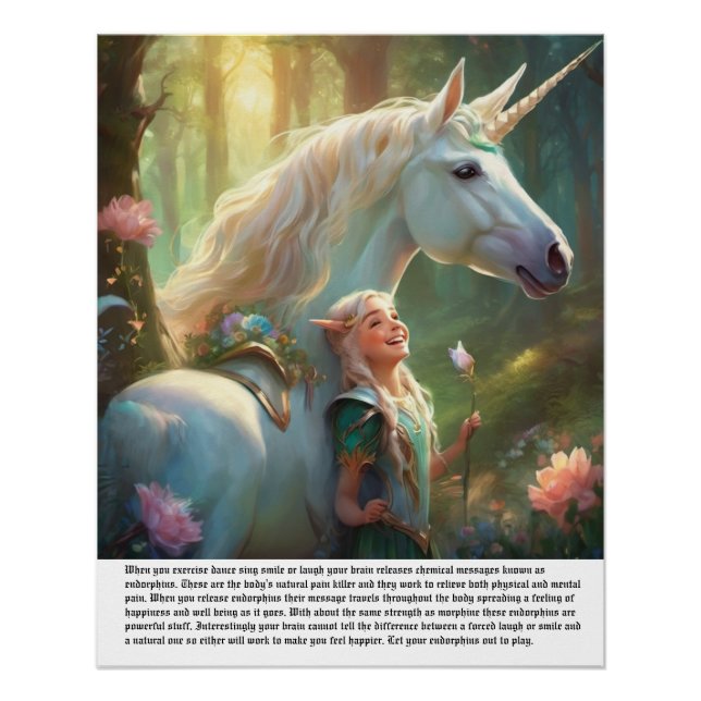 Elf Laughter Poster (Vorderseite)