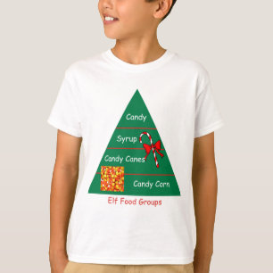 Elf-Lebensmittelgruppen T-Shirt