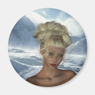 Elf-Mädchen-Magnet Magnet