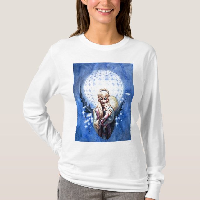 Elf Madonna Long Sleeve T-Shirt (Vorderseite)