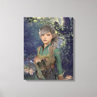 Elf Maiden im Wald