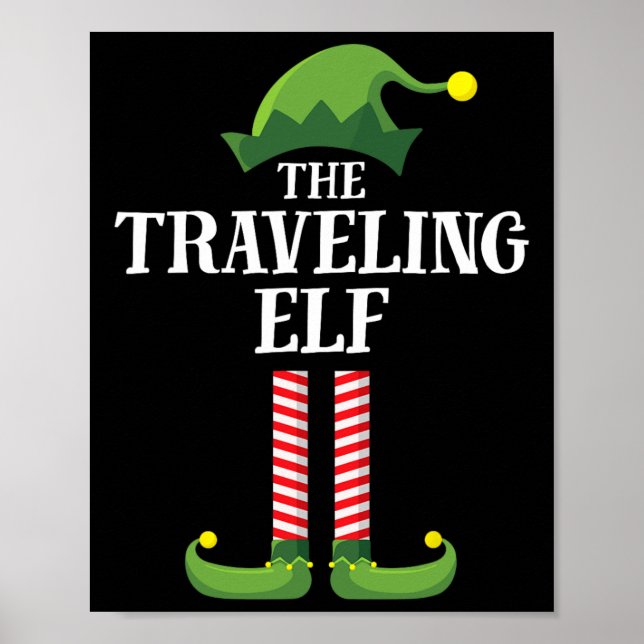 Elf Matching Familiengruppe Weihnachten Teil Poster (Vorne)