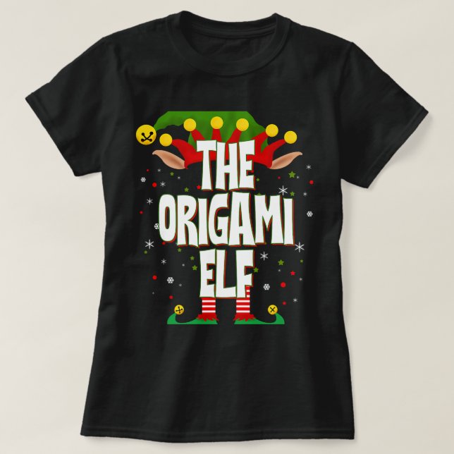Elf Matching Gag Geschenke T-Shirt (Design vorne)