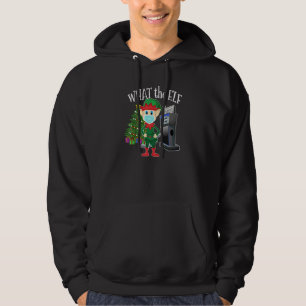 Elf mit Maske Teures Gas Was der Elf   Hoodie
