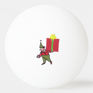 Elf mit Roter Box 1-Stern Tischtennisball