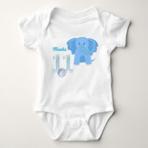 Elf Monate Baby-Bodysuit Baby Strampler