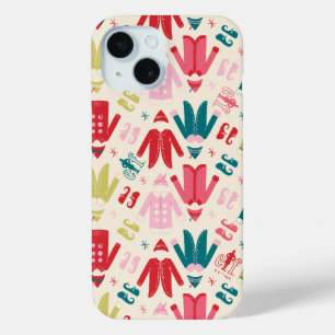 Elf-Muster für farbenfrohe Mäntel und Schuhe Case-Mate iPhone Hülle