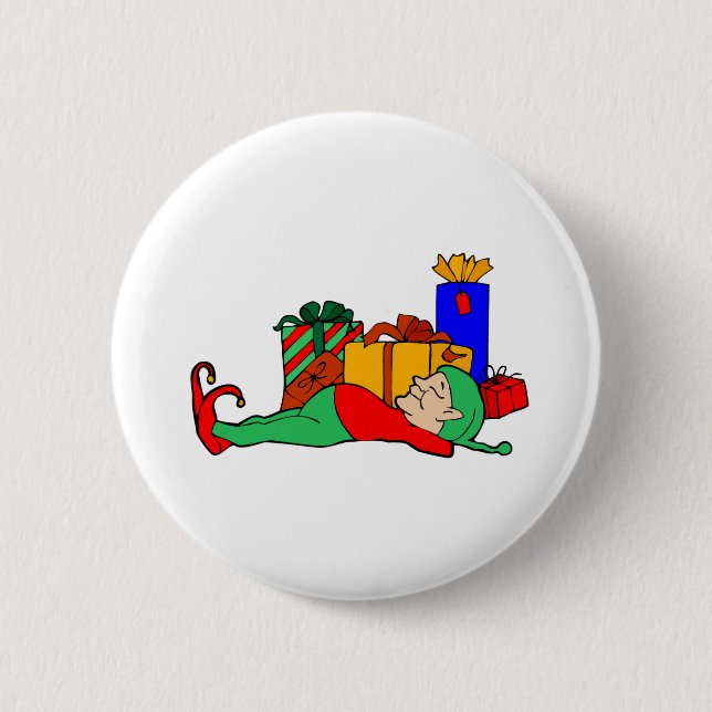 Elf Nickerchens Button (Vorderseite)