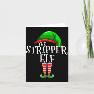 Elf passendes Familien-Weihnachtsgeschenk schmutzi Karte