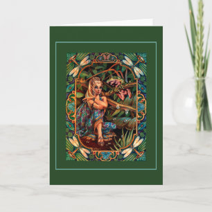 Elf Princess Card Feiertagskarte
