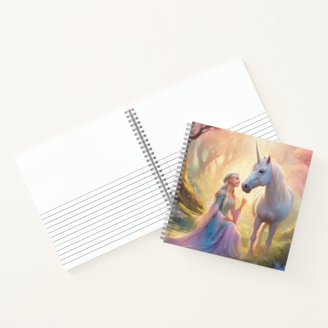 Elf Princess Hardcover Notizbuch (Innenseite)