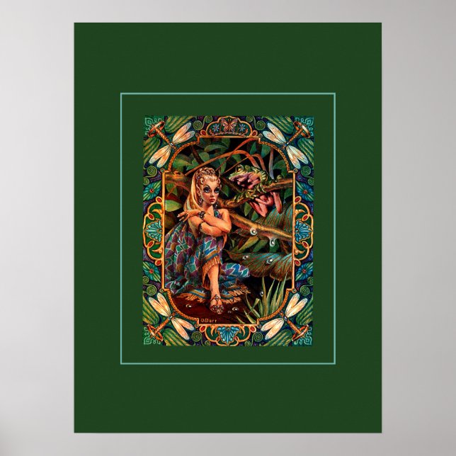 Elf Princess Print Poster (Vorne)