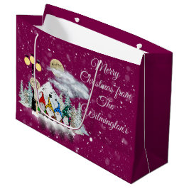 Elf Quartet Christmas Große Geschenktüte