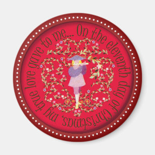 Elf Rohrleitungen Magnet