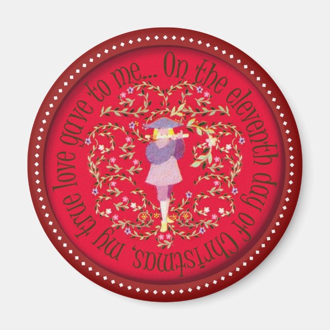 Elf Rohrleitungen Magnet (Vorne)