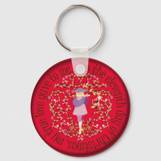 Elf Rohrleitungen Schlüsselanhänger (Vorderseite)