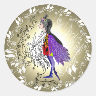 Elf Runder Aufkleber