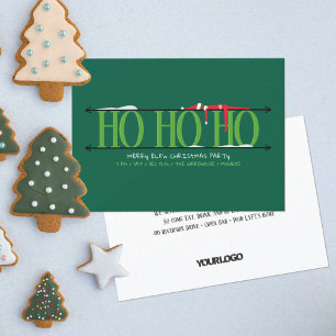 Elf Shenanigans Office Christmas Party Einladung