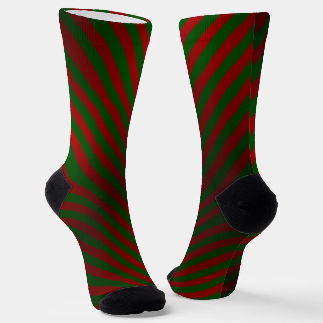 Elf Socks Festive Christmas Elf Socks Socken (Gewinkelt)