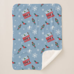 Elf "Sohn eines Nutcrackers" Wintermuster Sherpadecke