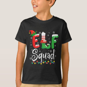 Elf Squad Fun Elf Familie Weihnachten Matching Paj T-Shirt