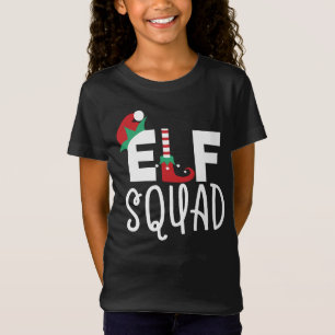 Elf Squad Funny Family Ansammlung Weihnachtskostüm T-Shirt