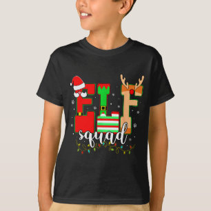 Elf-Squad-Pyjamas für Frauen Erwachsene Mädchen Ju T-Shirt