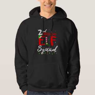 Elf Squad Second Grade Weihnachtslehrer Top T-Shi
