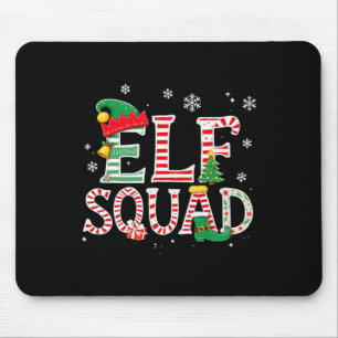 Elf Squad Weihnachtsfamilie Matching Pajamas Kids  Mousepad
