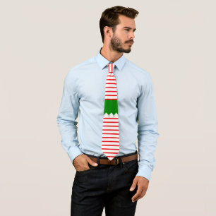 Elf Style Holiday Neck Tie Krawatte