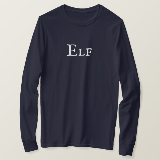 "Elf" T - Shirt von Männern (Design vorne)