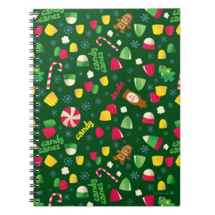 Elf the Movie Candy Pattern Notizblock