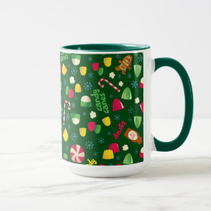 Elf the Movie Candy Pattern Tasse