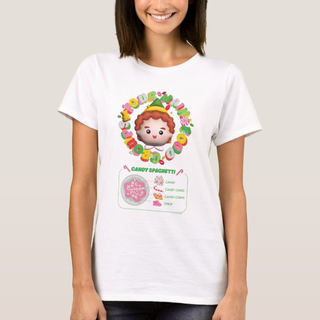 Elf the Movie | Four Main Food Groups T-Shirt (Vorderseite)