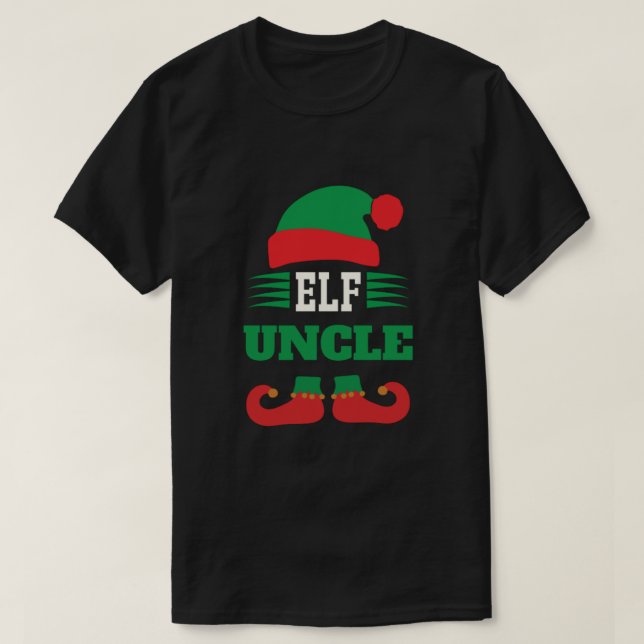Elf Uncle Basic Dark T - Shirt (Design vorne)
