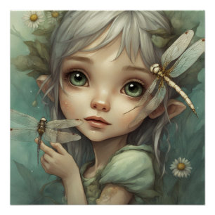 Elf und Dragonfly 1 Poster