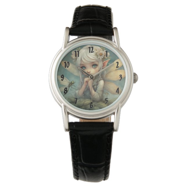 Elf und Dragonfly 2 Armbanduhr (Vorderseite)