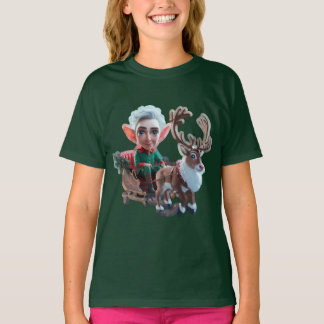 ELF und Rentierkids-T - Shirt